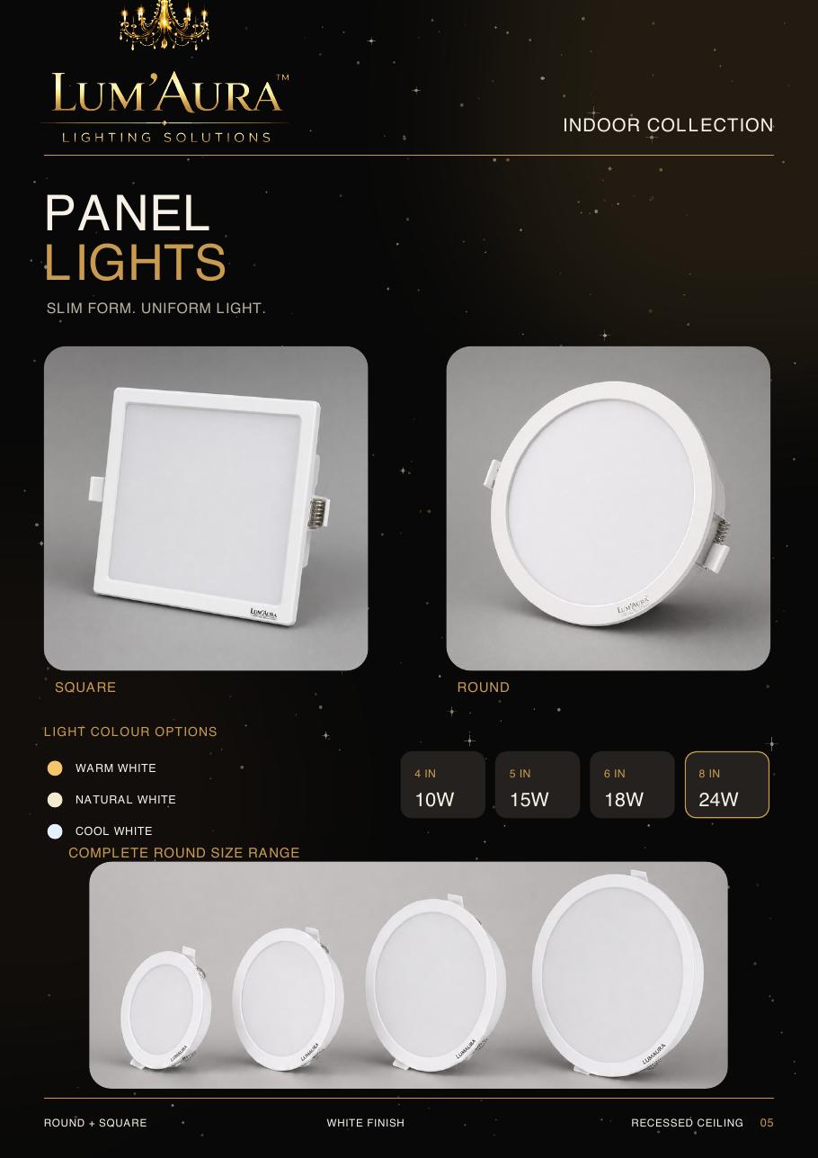 LUM'AURA lighting catalogue page 5