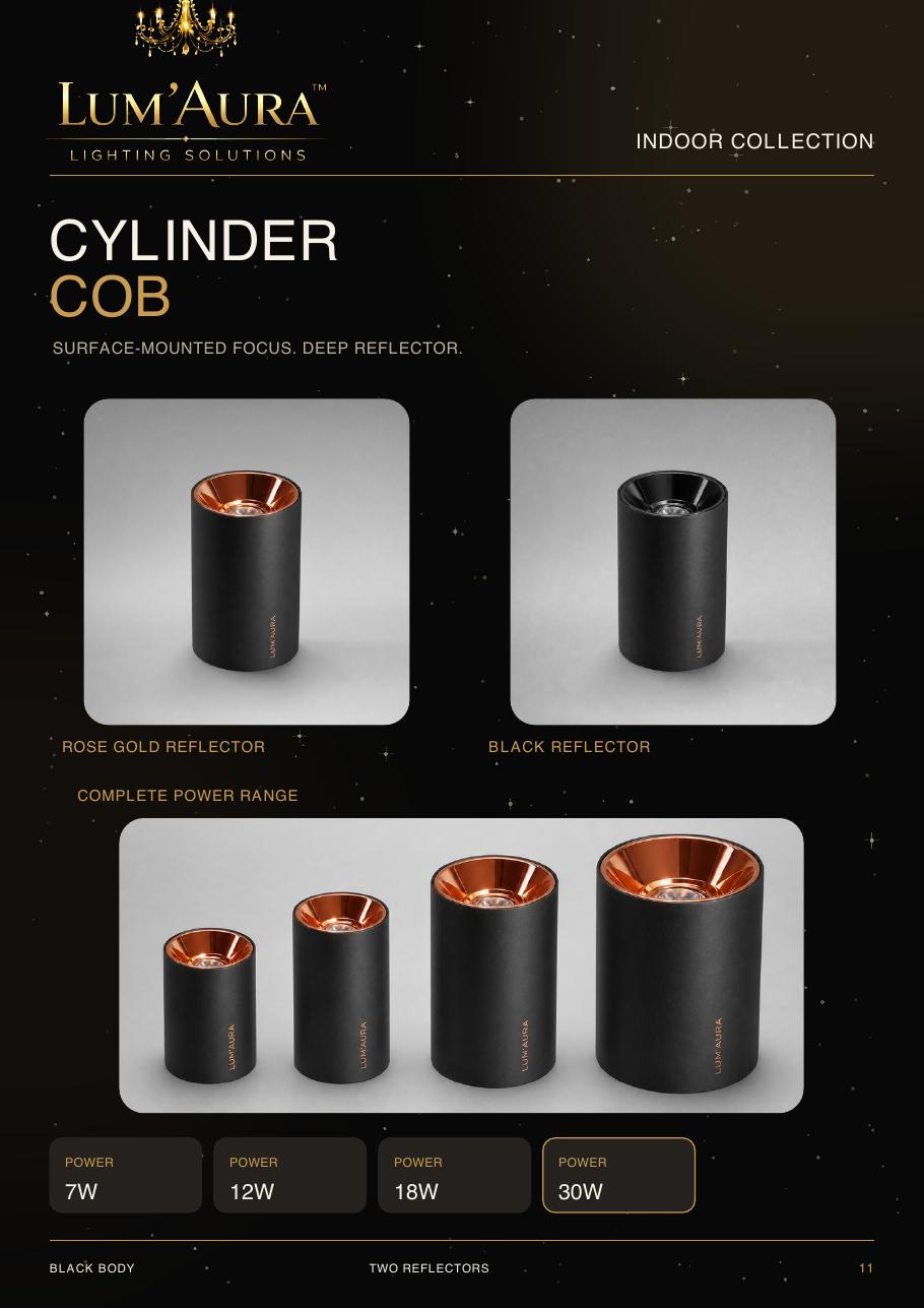 LUM'AURA lighting catalogue page 11