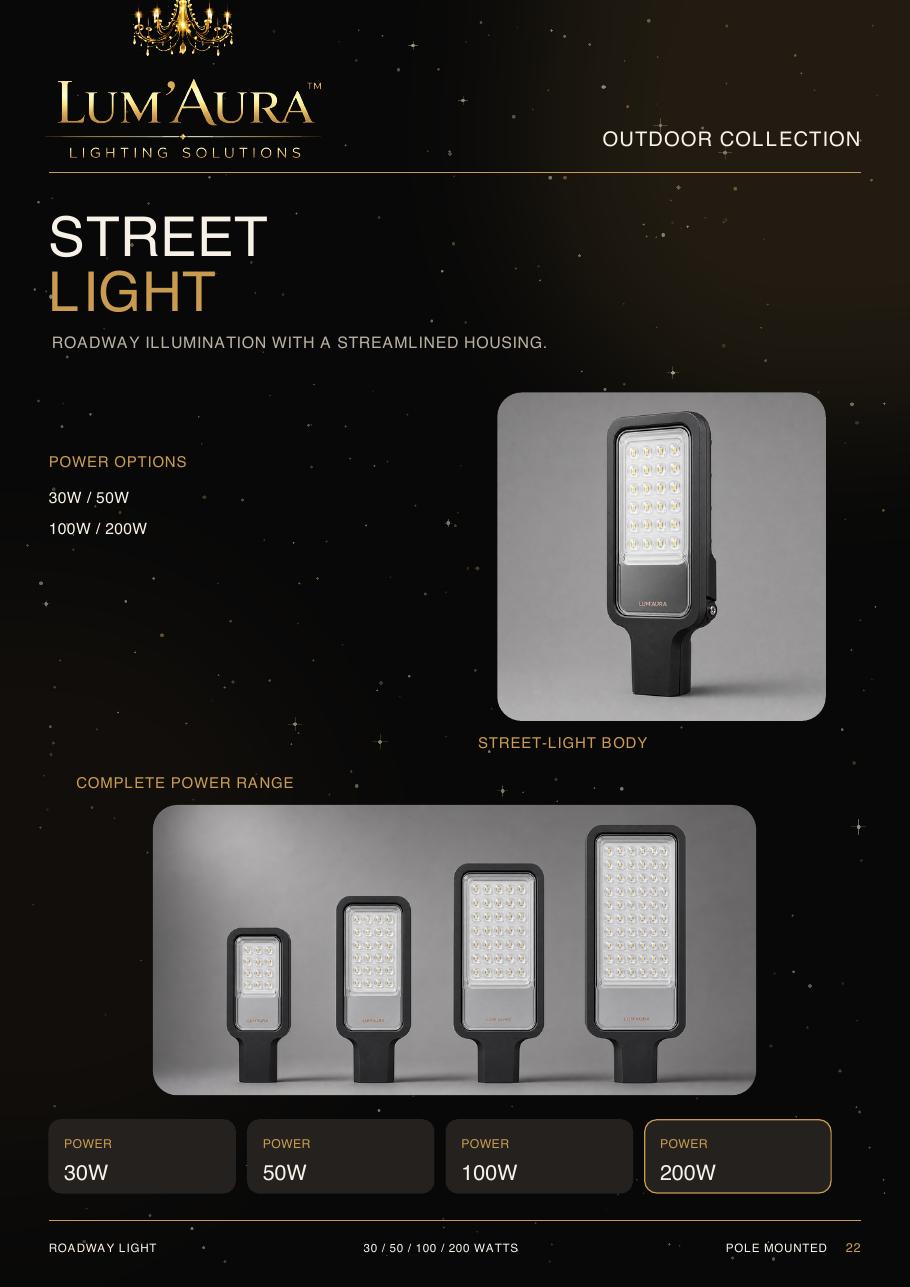 LUM'AURA lighting catalogue page 22