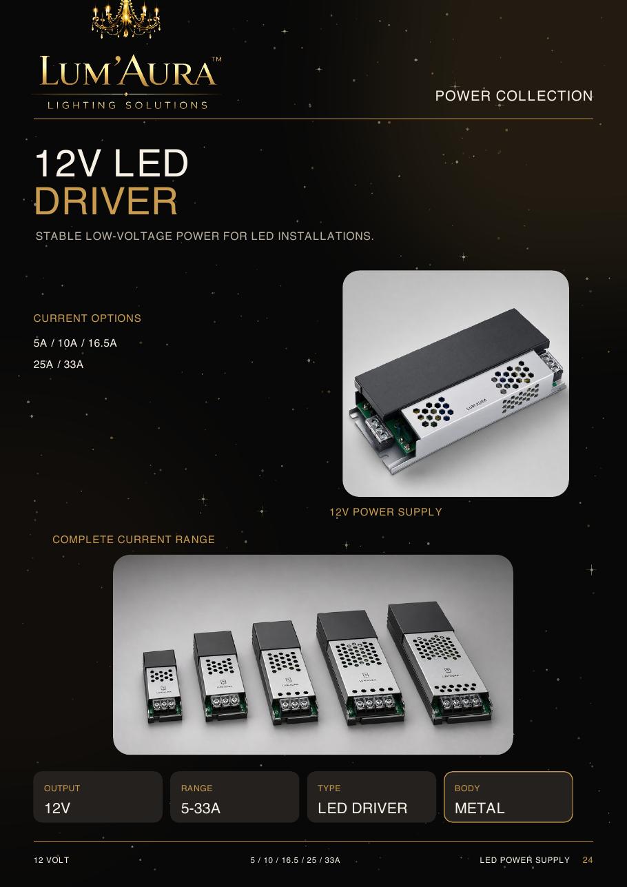 LUM'AURA lighting catalogue page 24