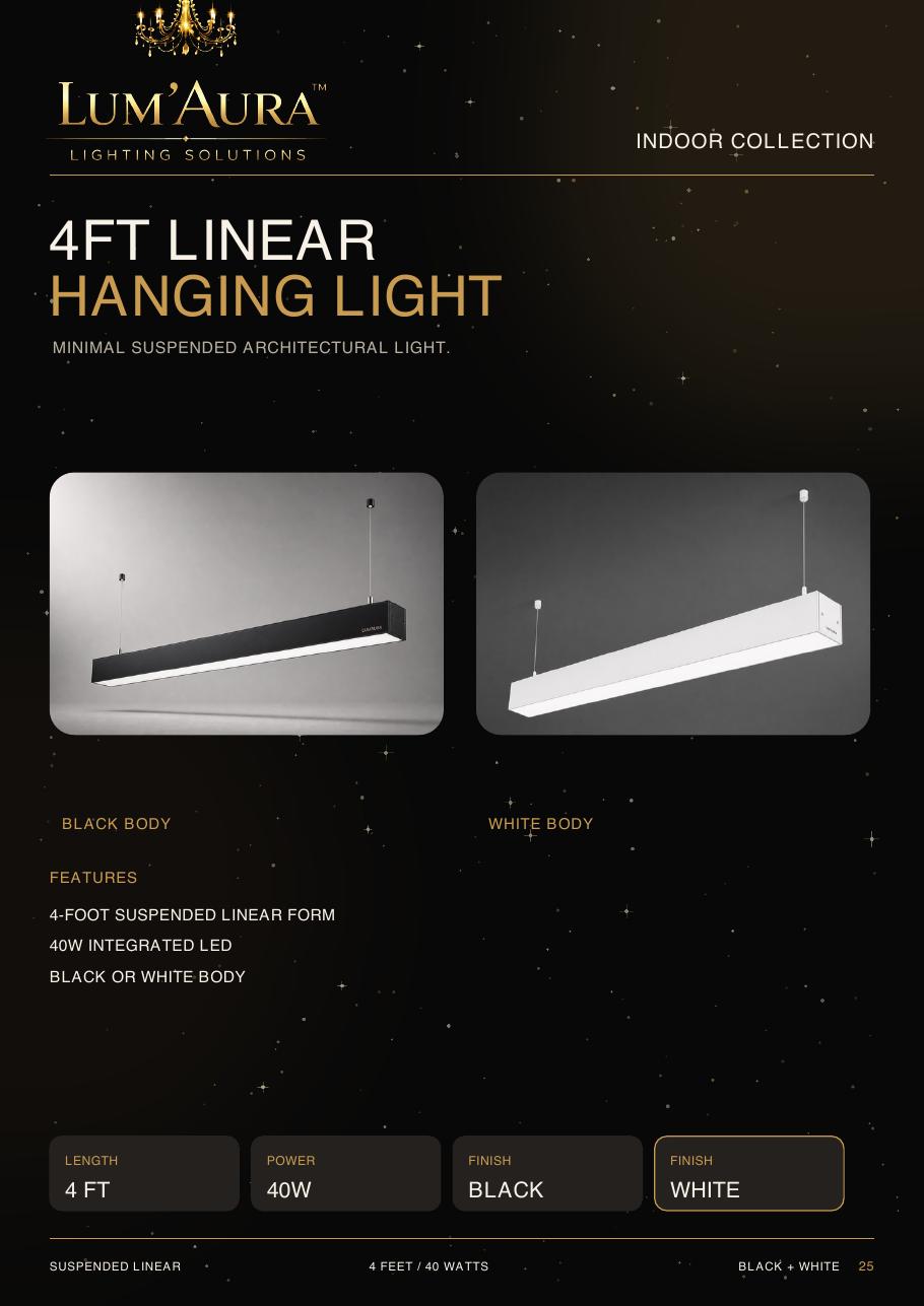 LUM'AURA lighting catalogue page 25