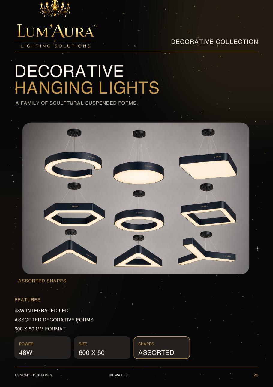 LUM'AURA lighting catalogue page 26