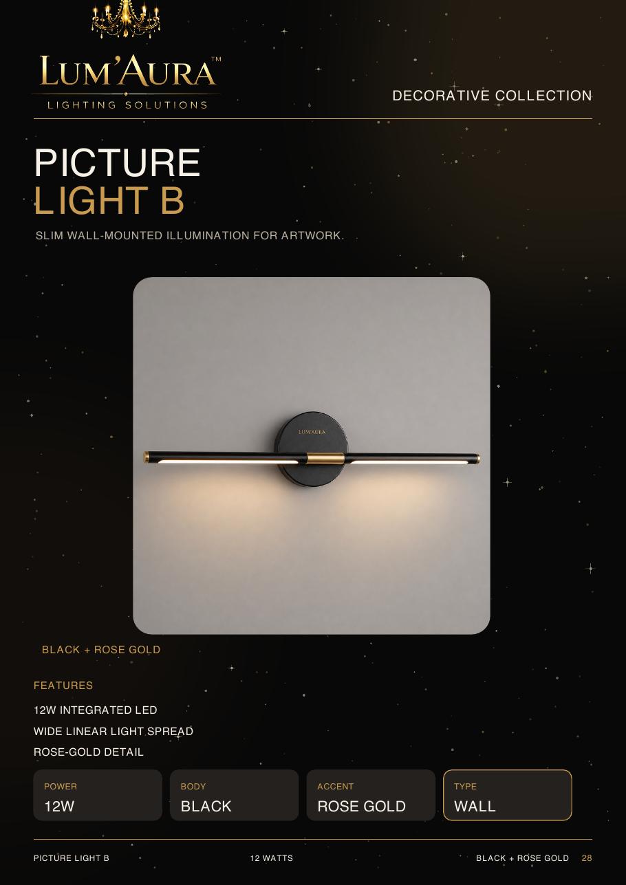 LUM'AURA lighting catalogue page 28
