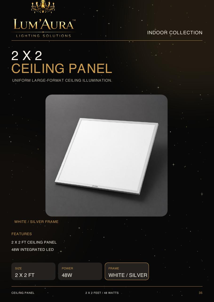 LUM'AURA lighting catalogue page 35