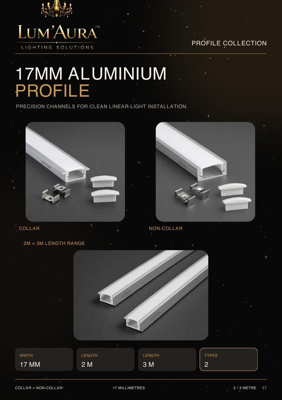 LUM'AURA lighting catalogue page 37