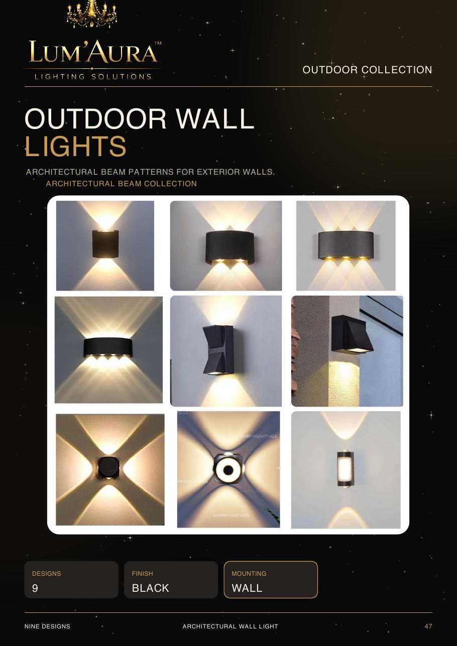 LUM'AURA lighting catalogue page 47